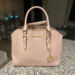 Michael Kors Pink Satchel Bag